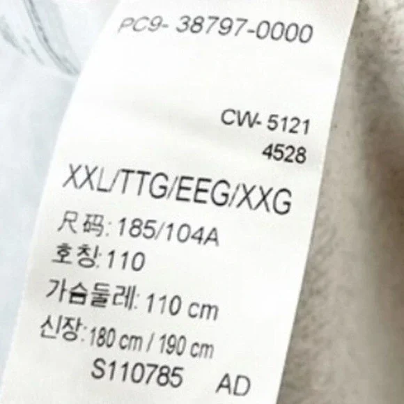 Levis Womens XXL Gray Pink Batwing Logo Graphic Pullover Hoodie Sweatshirt 38797 - Picture 7 of 8